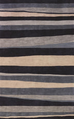 Dalyn Rugs Studio Area Rug, 9' X 13', Navy, Blue, Light Blue, Cream