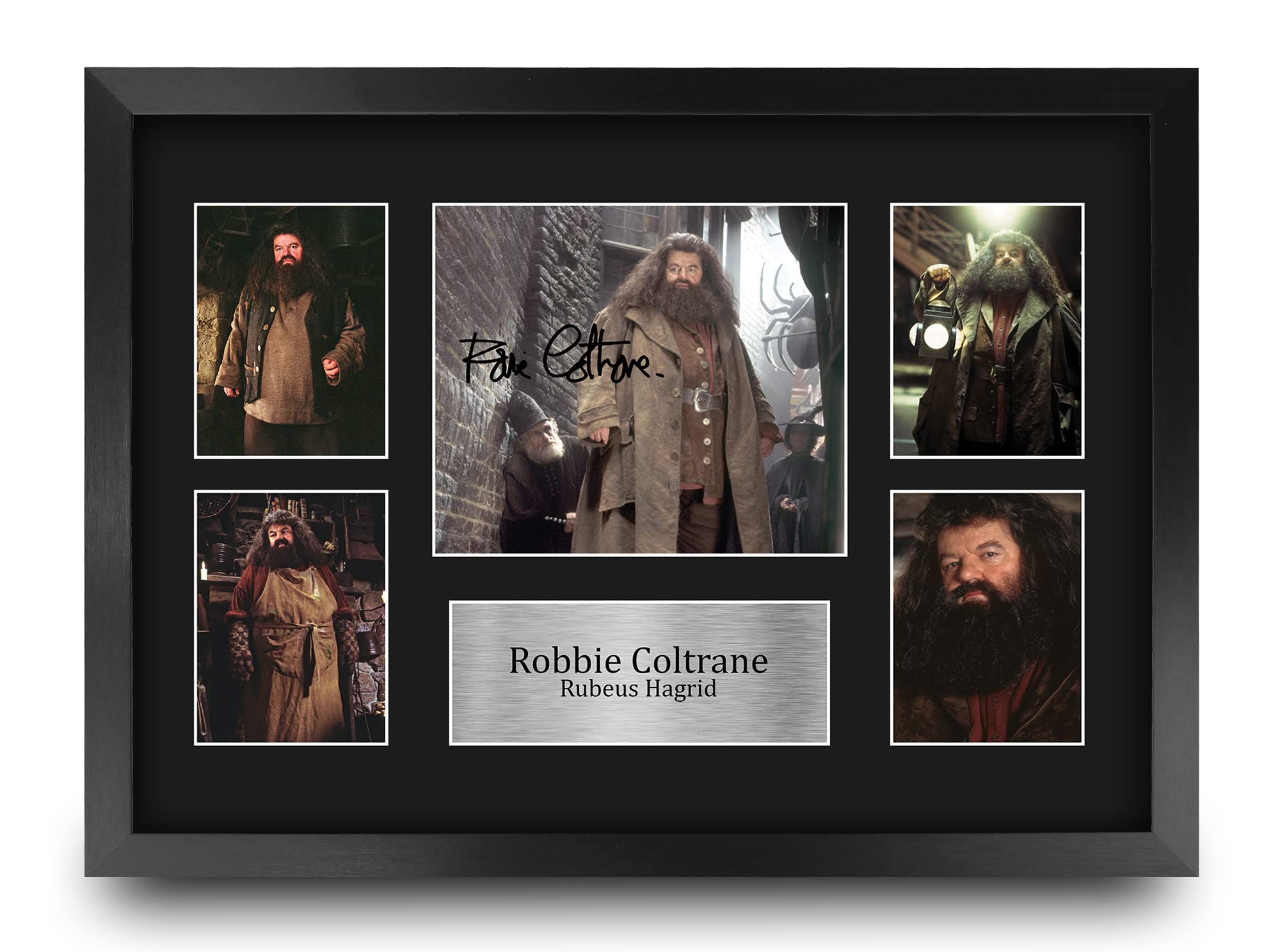 HWC Trading Robbie Coltrane Harry Potter Rubeus Hagrid 16 x 12 inch (A3) Printed Gifts Signed Autograph Picture Display for Movi