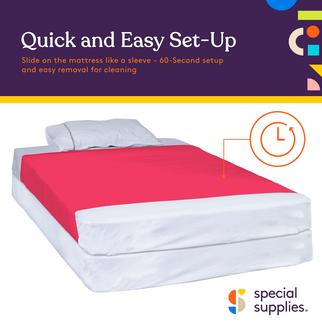Special Supplies Sensory Bed Sheet For Kids Compression Alternative To Weighted Blankets - Breathable, Stretchy - Cool, Comforta