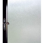 DUOFIRE Privacy Window Film Natural Frosted Glass Film Static Cling Glass Film No Glue Anti-UV Window Sticker Non Adhesive for P