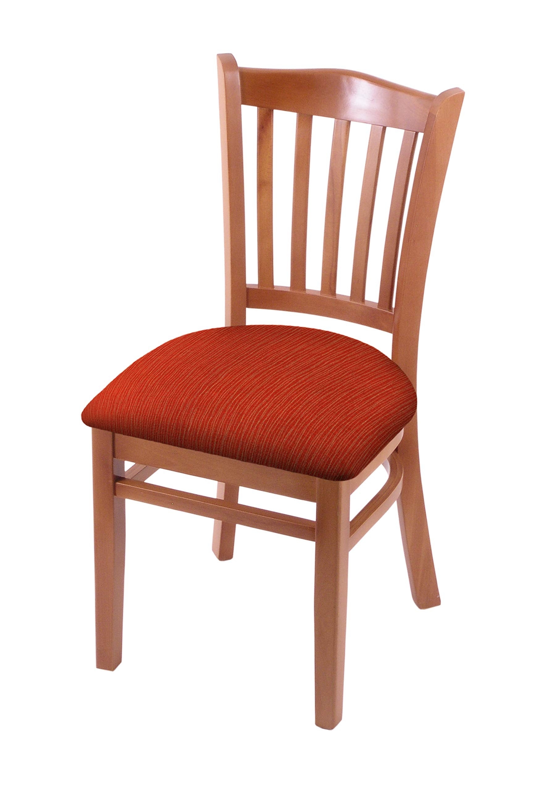 Holland Bar Stool Co. 3120 18 Chair with Medium Finish and Graph Poppy Seat