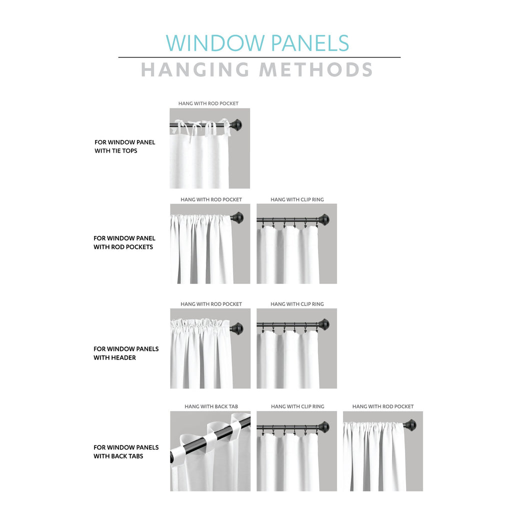 Lush Decor Ivory Ruffled Curtain Panel, 84? x 52?, Textured Shabby Chic Window Treatment for Living Room, Dining Room, Bedroom