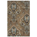 Rizzy Home Alora Decor Sareena 3' X 5' Ornamental Brown/Dk Brown/Blue/Khaki/Tan Area Rug