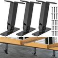 Heavy Duty Roof Riser Brackets Kit, Troptolky Adjustable Angle Pergola Brackets, Black Metal Roof Riser Beam Bracket For Roof Pe