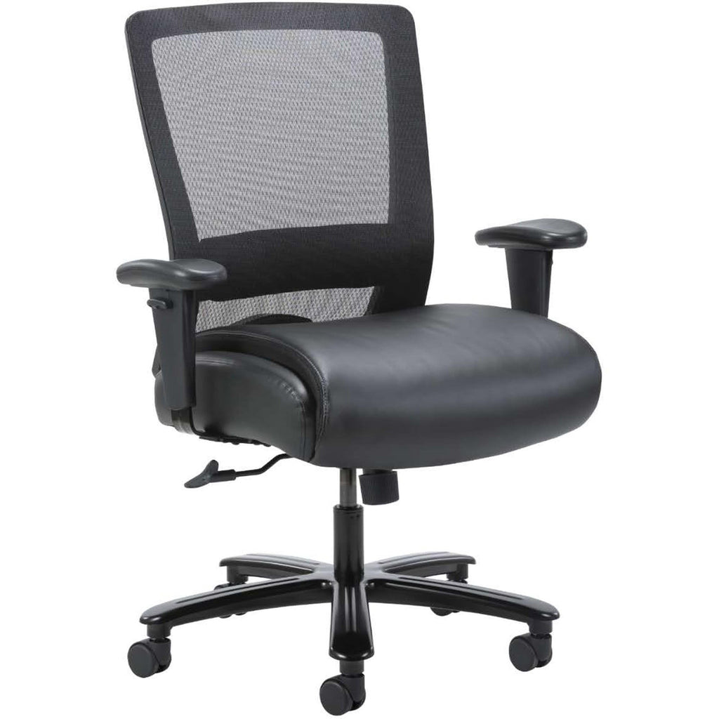 Lorell, Llr03207, Heavy-Duty Black Mesh Task Chair