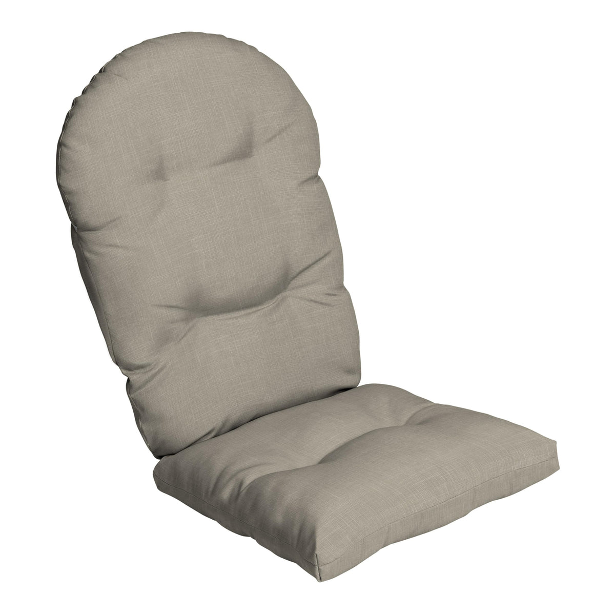 Arden Earthfiber Plush Comfort Modern Rocking Chair Cushion, 20 X 18, Tufted Overstuffed Cushions For Rocking And Adirondack Cha