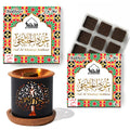 Oud Al Khaleeji Bakhoor Set by Dukhni | 2 x 9 Piece Each & Tree Bakhoor Burner | Arabic Bakhoor Incense | Citrus, Spicy Oud Blen