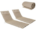 Only Choice 2 Pieces Set Patio 72.83       23.62     Indoor/Outdoor Chaise Lounge Chair Cushion Replacement Funiture Seat Cushio