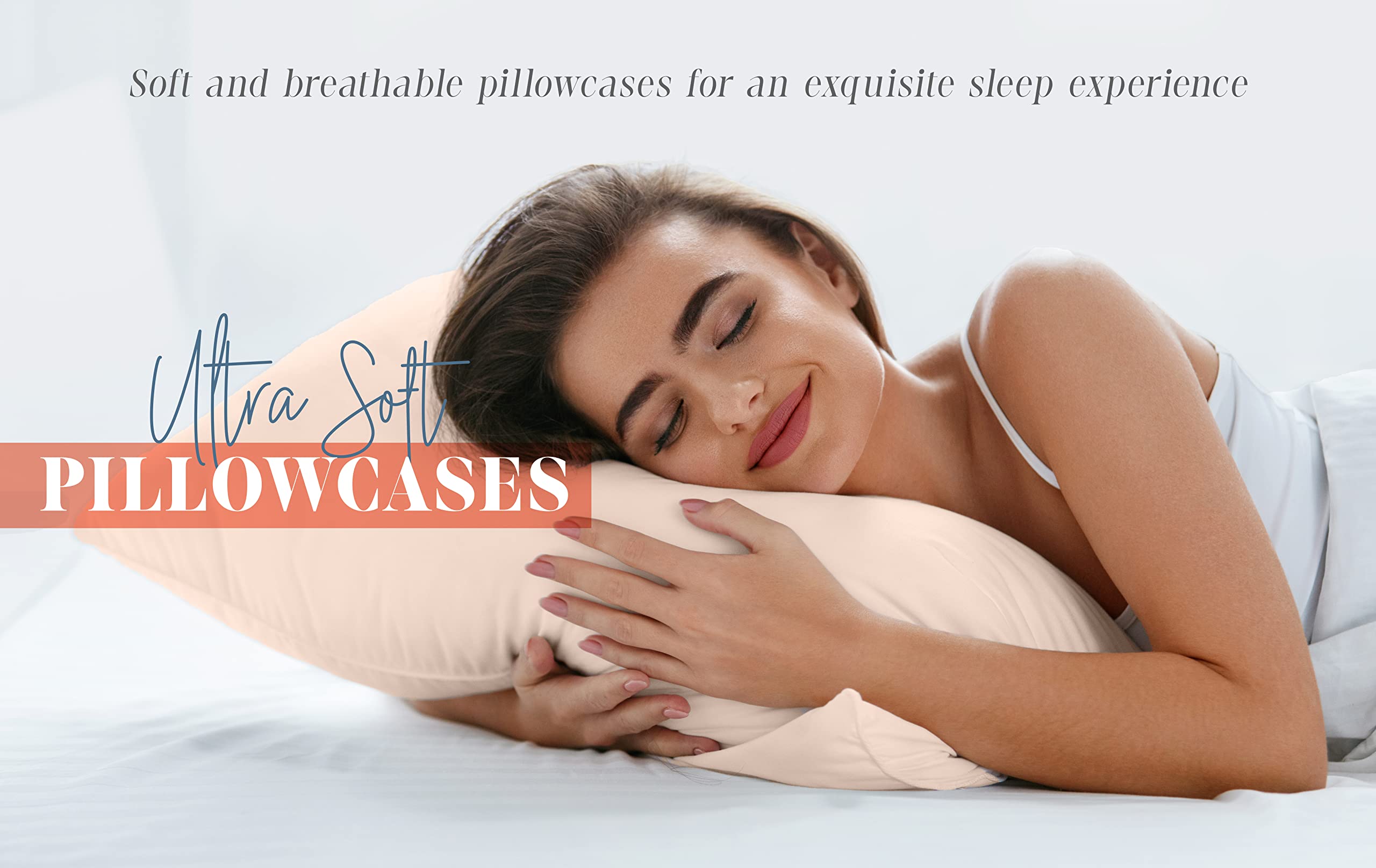 Elegant Comfort 4-Pack Solid Pillowcases 1500 Premium Hotel Quality Microfiber - Smooth Weave, Wrinkle And Fade Resistant, Easy Slip-On, 4-Piece Set, King Pillowcase, Pistachio Green