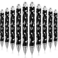 Spakon 32 Pcs Musical Note Ballpoint Pens Music Themed Novelty Gifts for Teachers Students 1.00 mm Black Ink Smooth Writing Pens