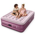 iDOO Air Mattress Queen with Built in Pump, Blow up Mattress, 18 Raised Inflatable Mattress for Home Camping and Guest Bed, Upgr