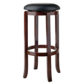 Winsome Walcott Swivel Bar Stool, 30, Walnut