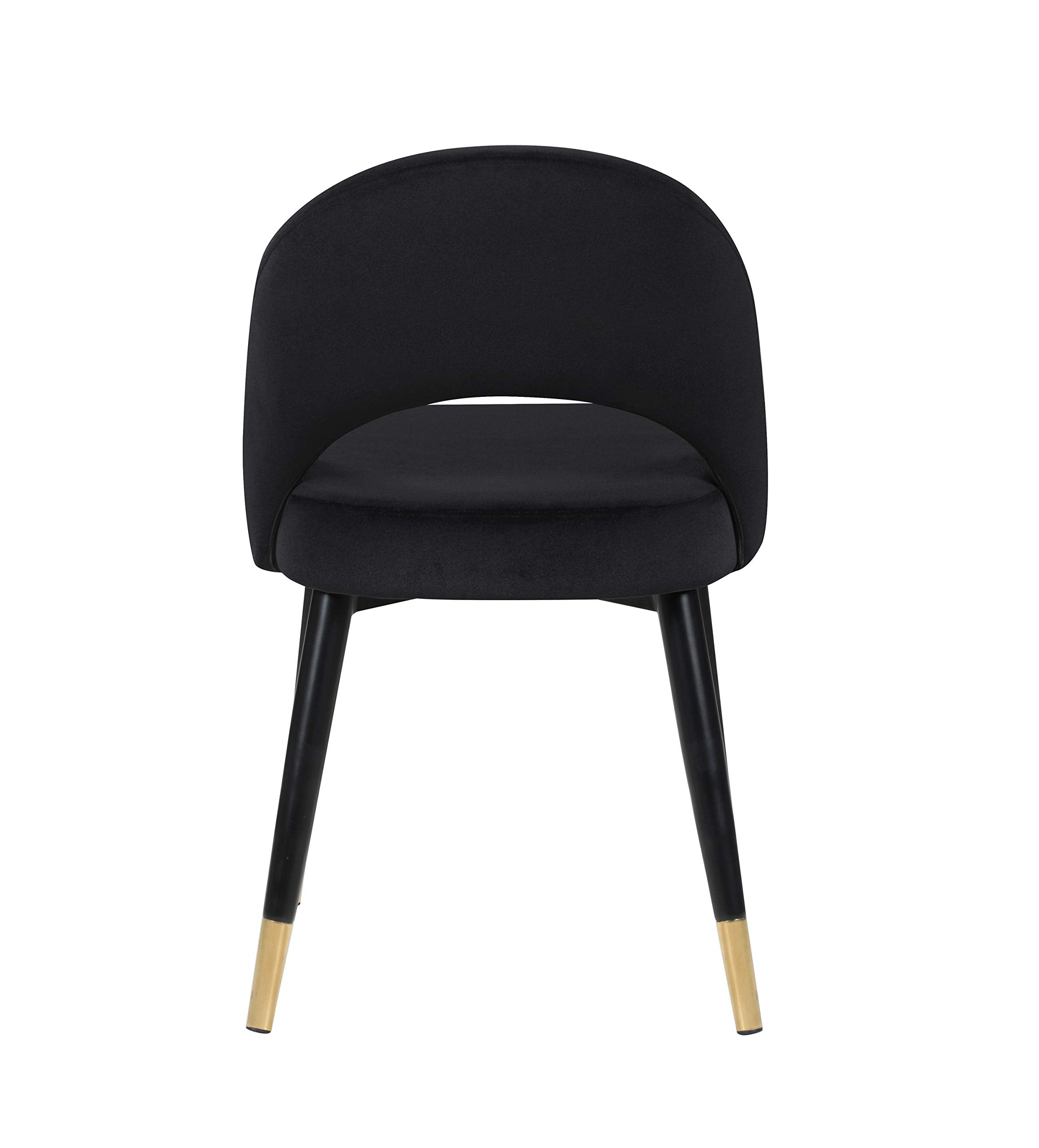 Coaster Furniture Lindsey Arched Back Upholstered (Set of 2) Black Side Chair 193562