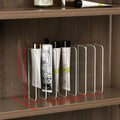 Snappsy Bathroom Cabinet, Adjustable Shelves, Under Sink Storage, Cream Color, Multifunctional 7 Grid Shelf