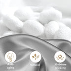 Inssl Silk Pillowcase For Women, Mulberry Silk Pillowcase For Hair And Skin And Stay Comfortable And Breathable During Sleep (St