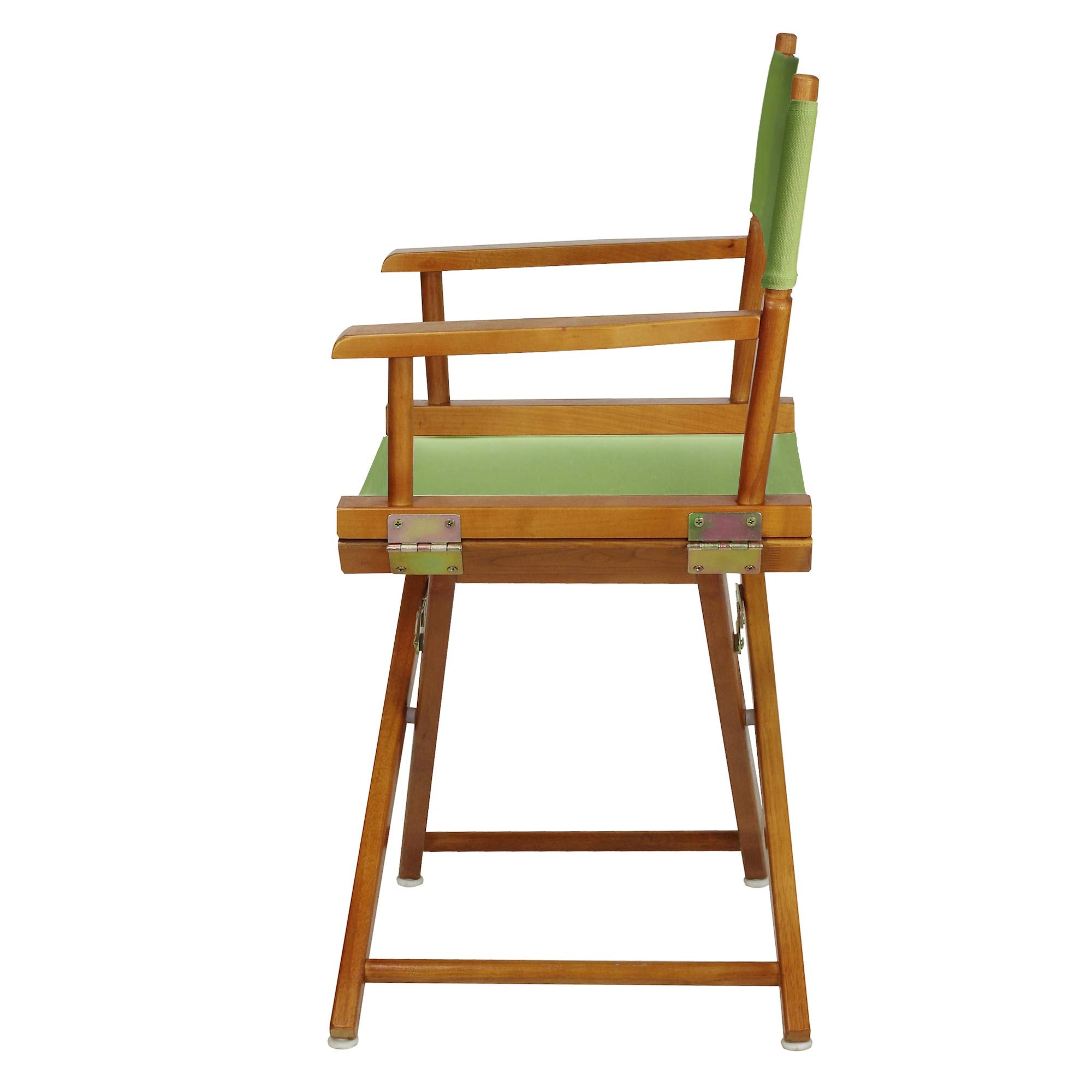 Casual Home 200-55/021-72 Director Chair 18&quot; - Classic Height Honey Oakframe/Lime Green Canvas
