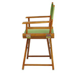 Casual Home 200-55/021-72 Director Chair 18" - Classic Height Honey Oakframe/Lime Green Canvas