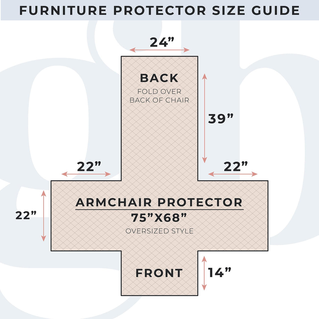 Great Bay Home Reversible Patchwork Chair Cover - Washable Slipcover Furniture Protector With Elastic Straps - Chair Cover For Dogs, Kids, And Pets - Box-Stitched Detail (Chair, Olive/Brown)