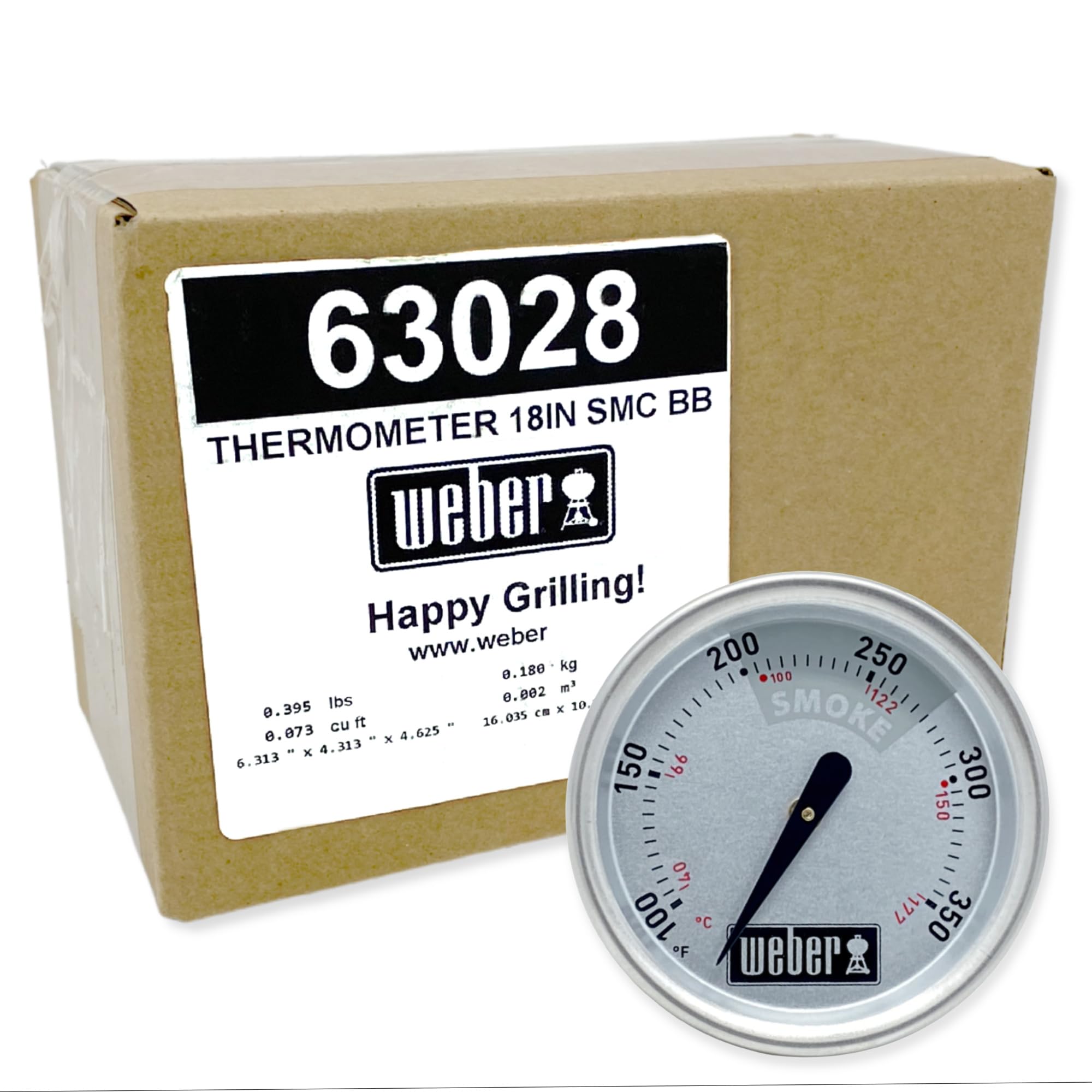 Weber 63028 Temperature Gauge For Some Smokey Mountain Cookers