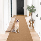 Gotohipi Runner Rug 3'x69'Indoor Outdoor Utility Carpet,Area Rugs with Non Slip Rubber Backing for Hallway Kitchen Entryway Balc