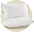 CoolShields Waterproof Pillow Protector Zippered (4 Pack) Standard, Hypoallergenic Pillow Cover for a Better Sleep, Premium Pill