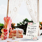 Blulu Wedding Memorial Sign Wooden Sign We Know You Would Be Here If Heaven Wasn'T So Far Away Memorial Rustic Table Sign For We