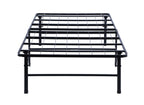 Coaster Home Furnishings Mabel 14 Inch High Queen Size Heavy Duty Sturdy Steel Foldable Metal Bed Frame Mattress Support Black 305957Q