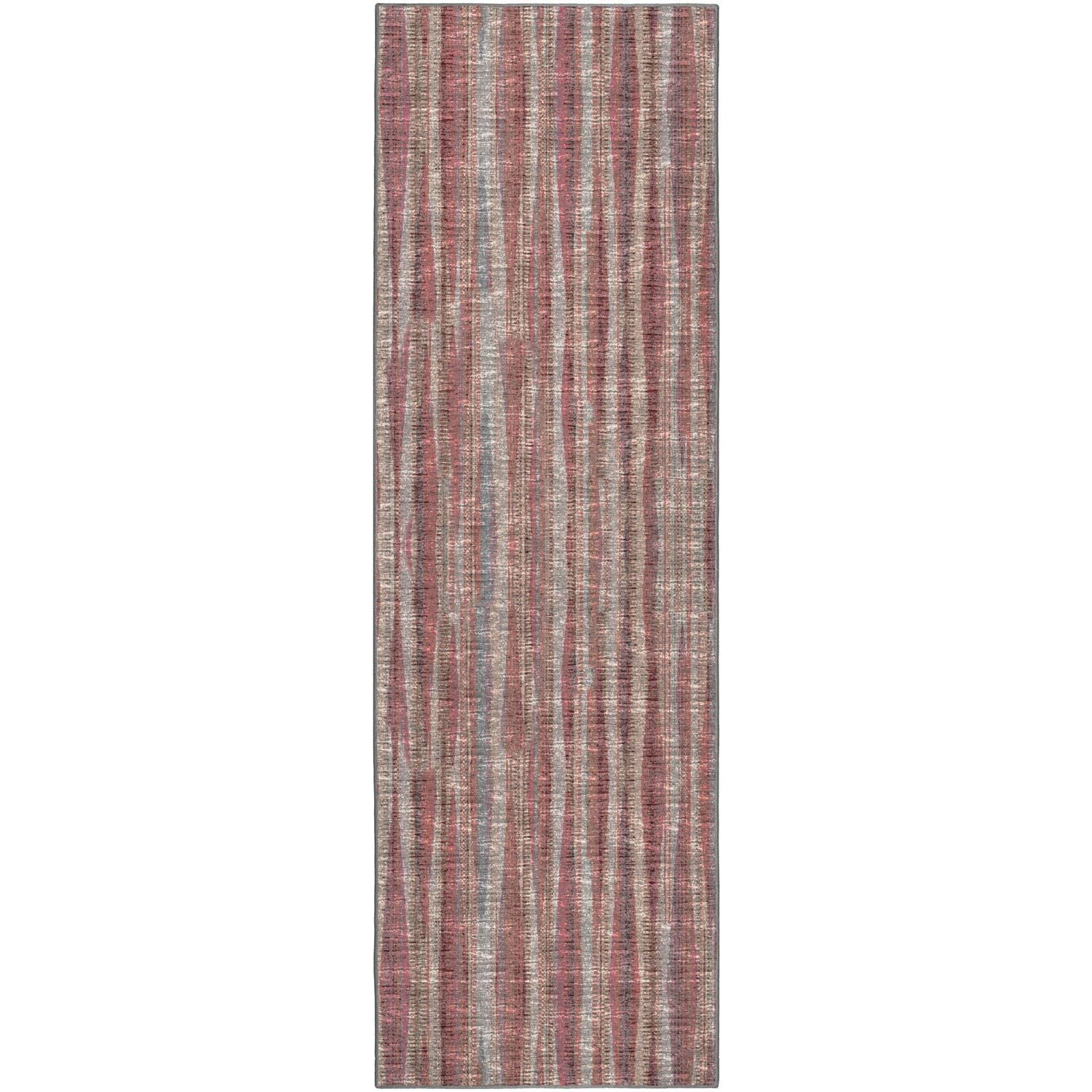 Amador Aa1 Pink Transitional Rug Runner 2' 6" X 8'