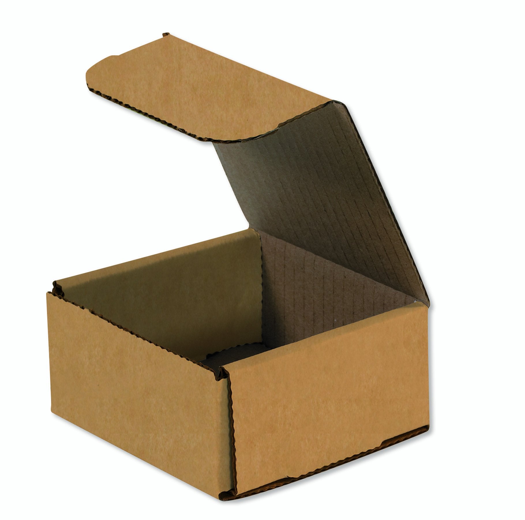 Aviditi Shipping Boxes Small 4'L X 4'W X 2'H, 50-Pack | Corrugated Cardboard Box For Packing, Moving And Storage