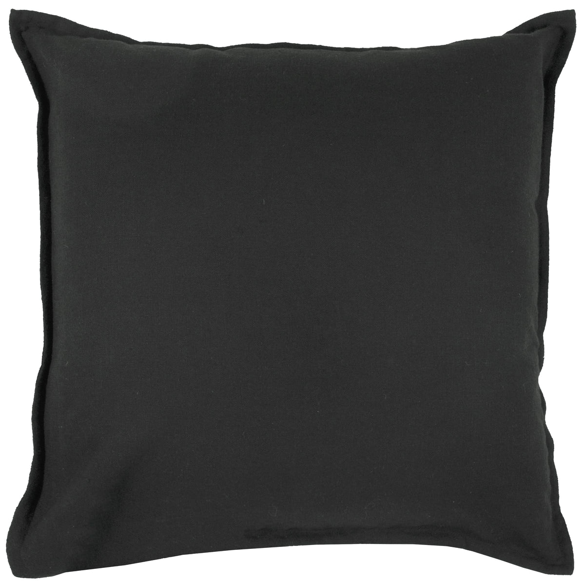 Rizzy Home T3427C Decorative Pillow, 20&quot; x 20&quot;, Black