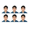 US Online Passport photo prints 2x2 inch, VISA, Citizenship, Immigration, Work Photos, green card photo (2 * 2 inch (6 pictures 