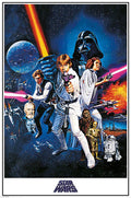 Star Wars A New Hope One Sheet Maxi Poster, 61 x 91.5 cm, Multi-colour