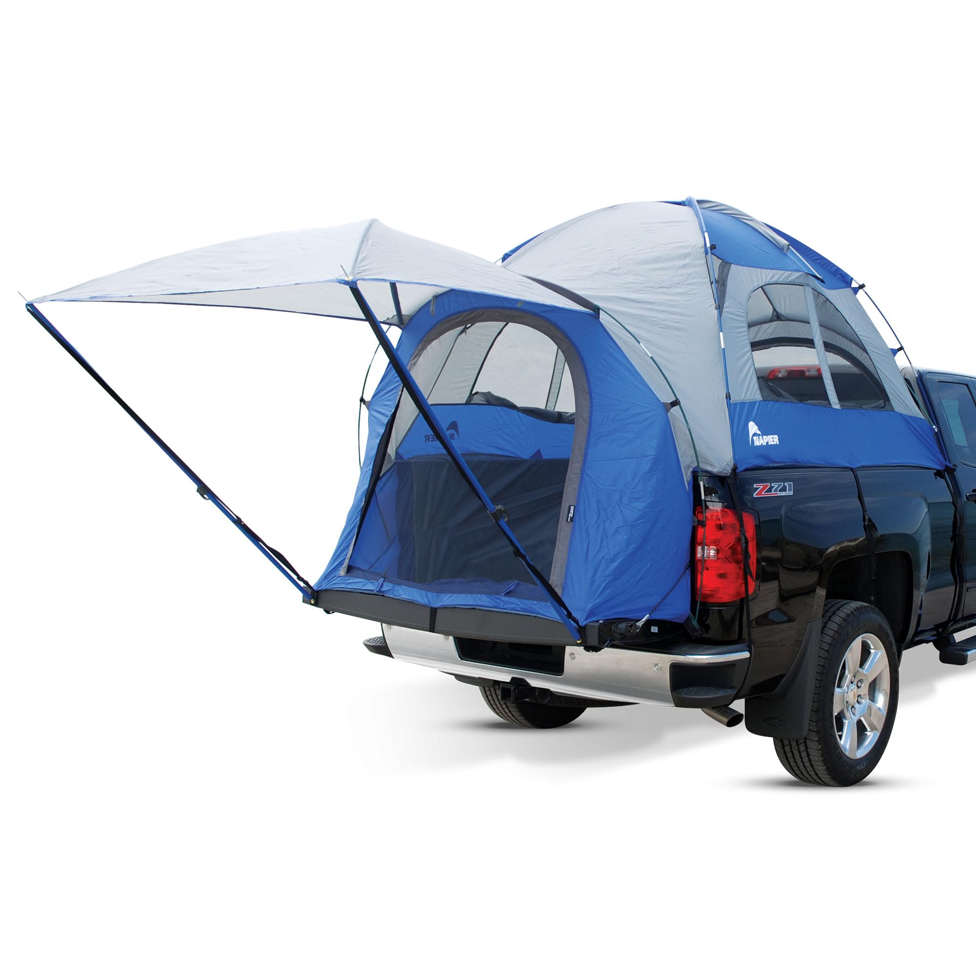 Napier 57022 Blue And Grey And Orange Sportz Truck Tent Full Size Short Box 78 Inches