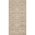 Nourison Jubilant Floral Taupe 2 x 4 Area -Rug, Easy -Cleaning, Non Shedding, Bed Room, Living Room, Dining Room, Kitchen (2x4