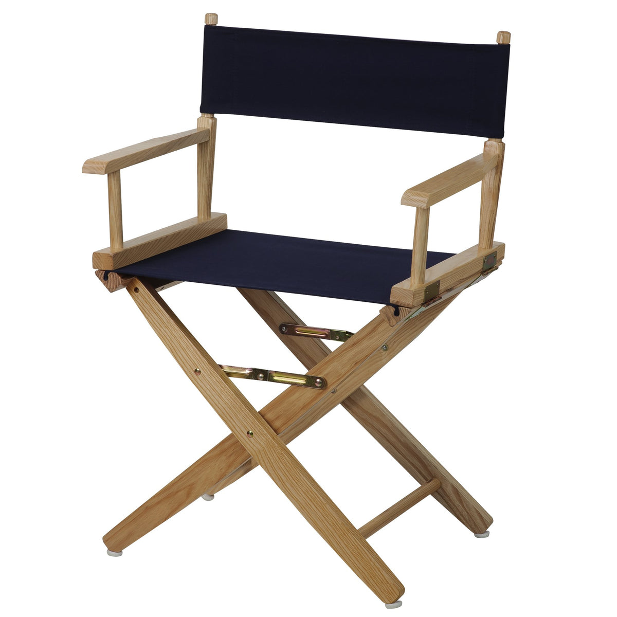 American Trails Extra-Wide Premium 18&quot; Director's Chair Natural Frame with Navy Canvas