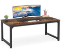 Tribesigns Modern Computer Desk, 70.8 x 35.4 inch Large Executive Office Desk Computer Table Study Writing Desk Workstation for 