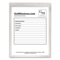 Wholesale Case Of 5 - C-Line Vinyl Shop Seal Ticket Holders-Vinyl Shop Seal Ticket Holder, Vertical,12'X9', 50/Bx, Clear