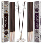 Trumiri Incense Sticks - Combo Pack of 40 Insence-Sticks - 20 Vanilla + 20 Lavender - Insenses - Insents - Incents - Inscense - 