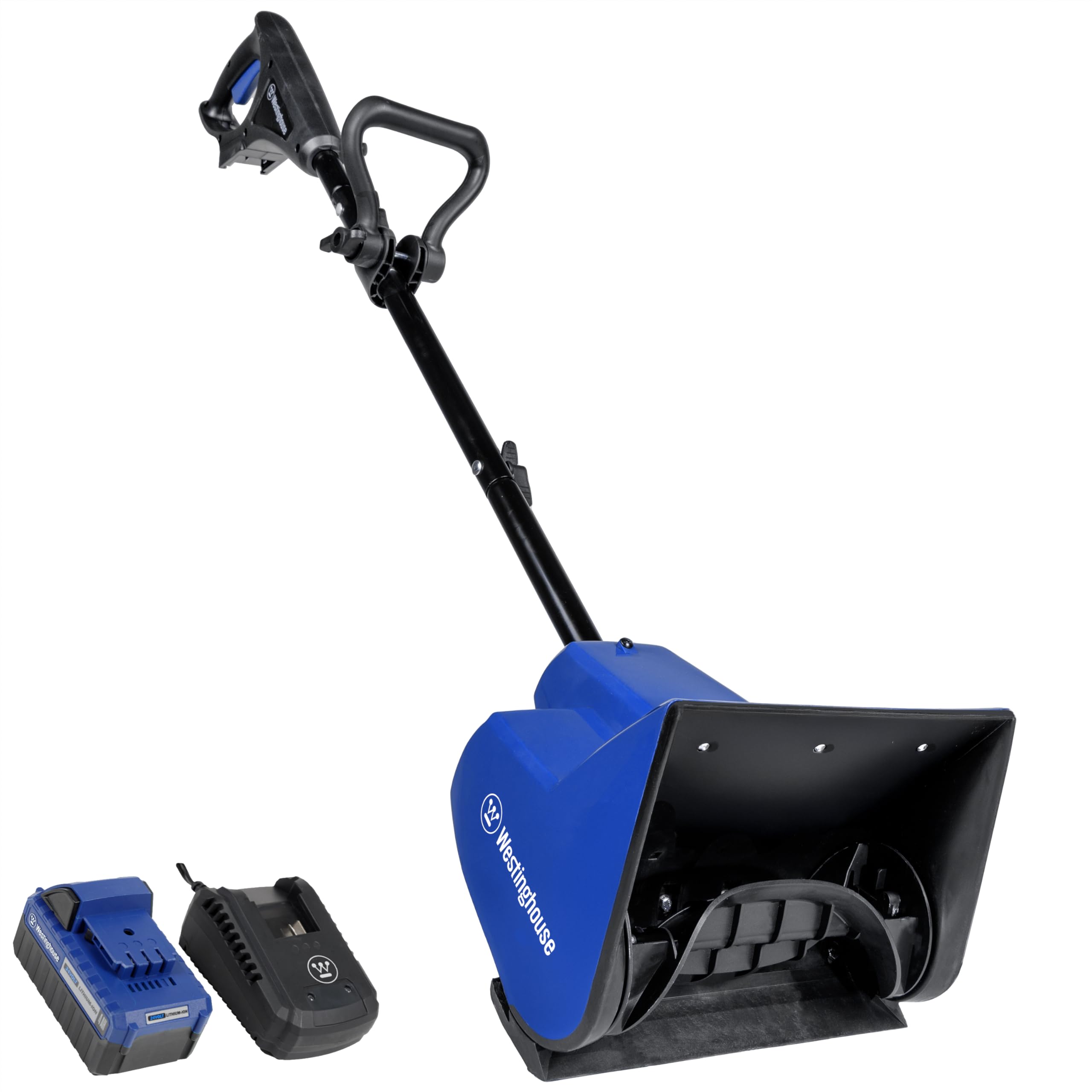 Westinghouse Wsnow11S 24V Cordless Snow Shovel 11 Inch Kit, 24V 4Ah Battery, Fast Charger, Electric Snow Shovel With 20Ft Throwi