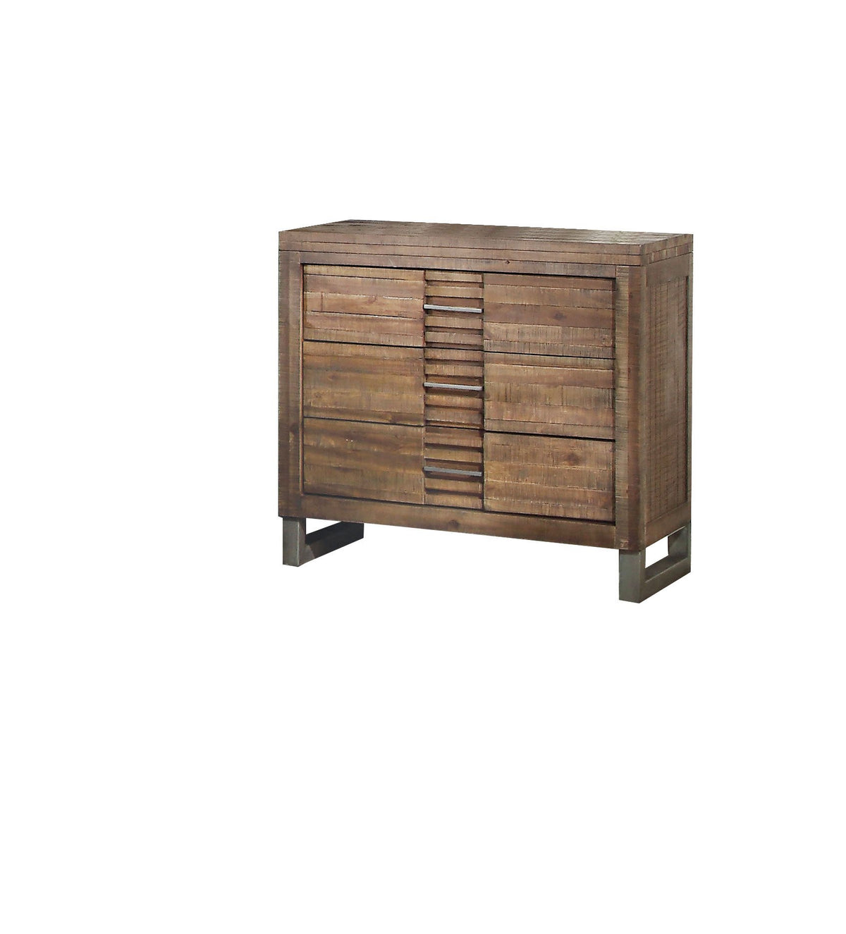 Acme Furniture Andria Nightstand In Reclaimed Oak