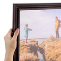 ArtToFrames 5x25 inch Dark Cherry Stain Wood Picture Frame, 2WOM0066-81375-YCHY-5x25