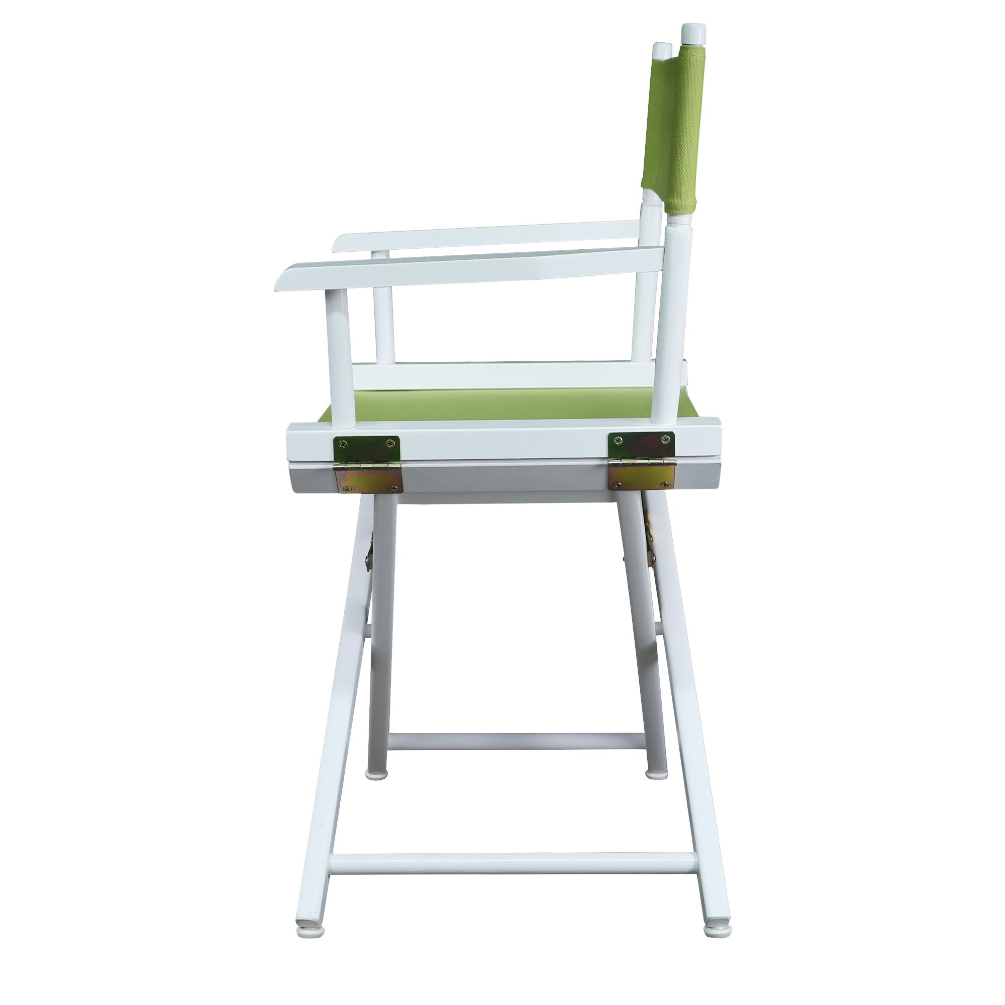 Casual Home 200-01/021-72 Director'S Chair Canvas 18&quot; - Classic Height Whiteframe/Lime Green