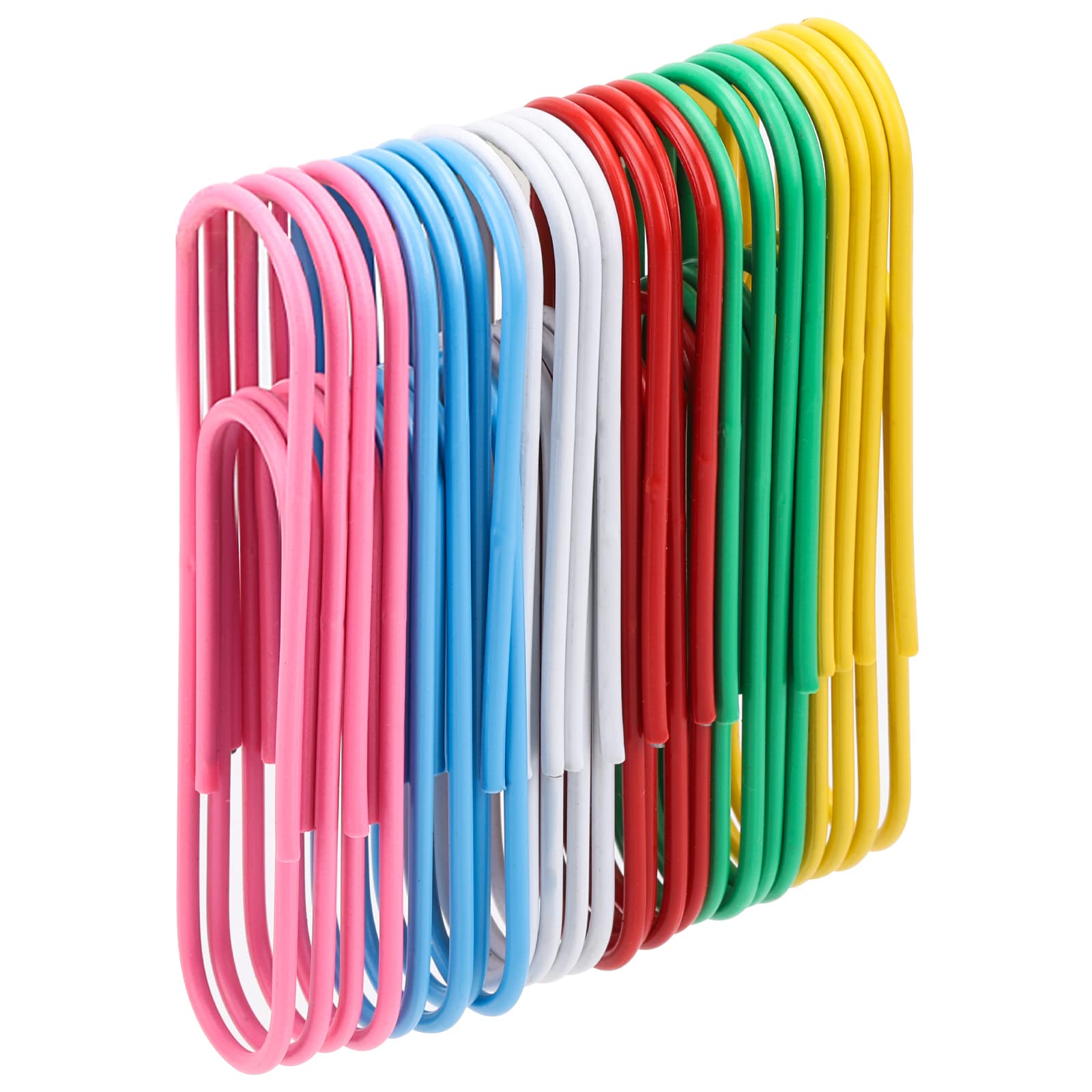 40 Pcs Jumbo Paper Clips Colored Paper Clips Large Paper Clips For School Office Personal Use(4 In)