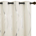 Nicetown Bedroom Curtains Small Blackout Panels, Beige, Set Of 2, 42 By 54 Inch, Window Treatment Thermal Insulated Solid Gromme