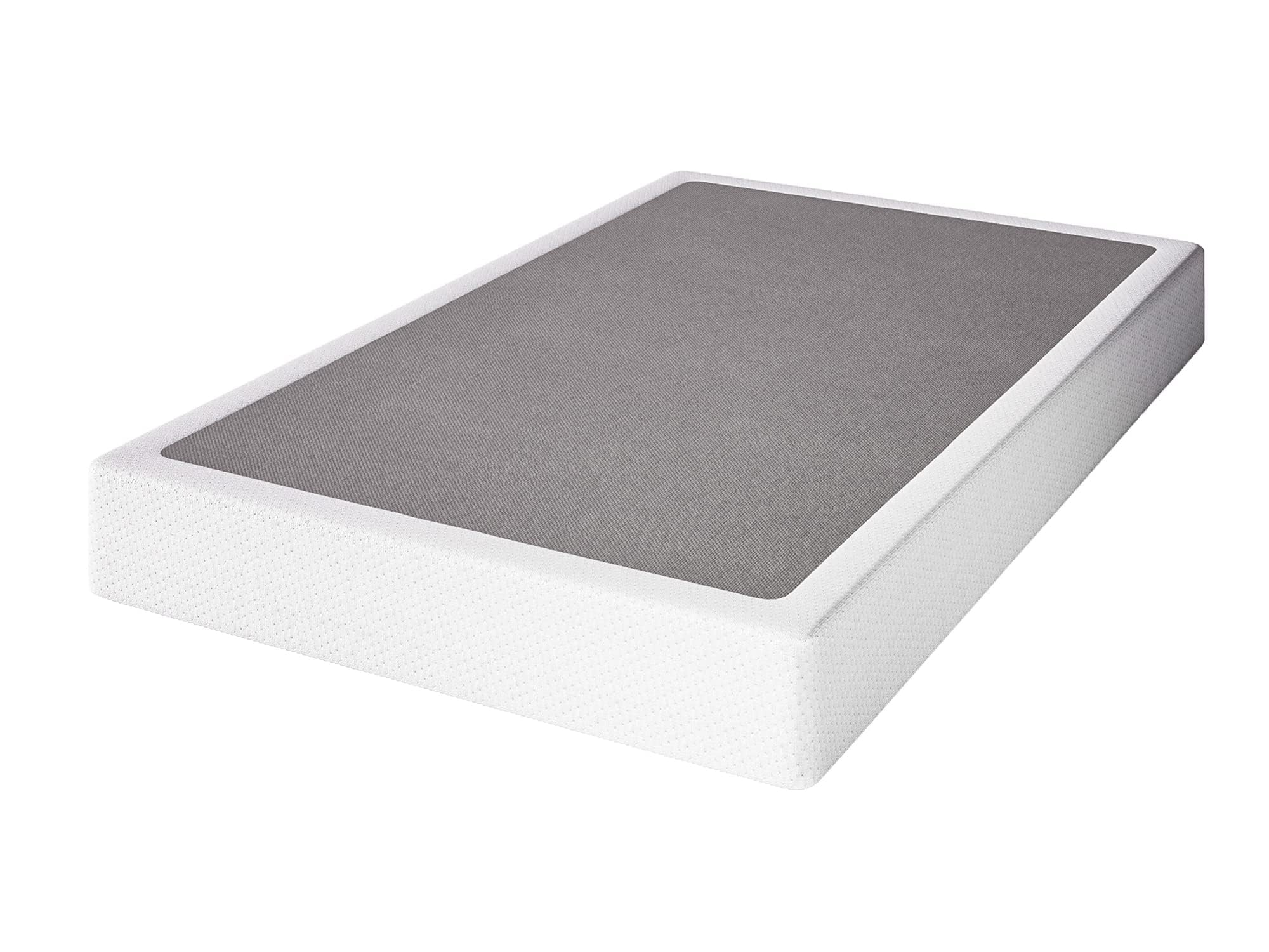 Rldvay Box-Spring-Twin, 5 Inch Low Profile Twin-Box-Spring Only, Heavy Duty Metal Twin Size Box Spring With Fabric Cover, Easy Assembly, Non Slip, Noise Free