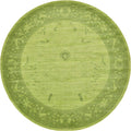 Unique Loom La Jolla Collection Farmhouse, Contemporary, Botanical, Traditional, Vintage Area Rug, 12 ft 2 in, Green/Dark Green