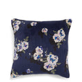 Vera Bradley Decorative Throw Pillow With Removeable Hypoallergenic Insert Dcor, One Size, Blooms And Branches Navy