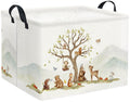 TIBAOLOVER Rectangular Baby Kids Storage Basket Boys for Home Kitchen Girls Cute Storage Bin Organizer Shelf Book Room Decor(Sta