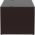 Lorell, LLR18206, Espresso Laminate Desk, 1 Each