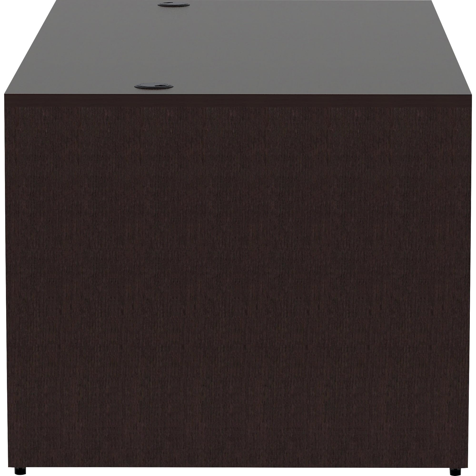 Lorell, LLR18206, Espresso Laminate Desk, 1 Each